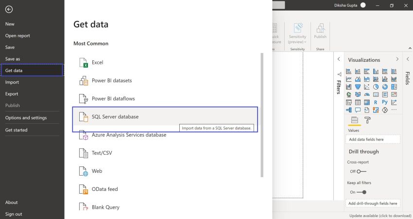 How To Connect Azure Sql Data With Power Bi Via Direct Query